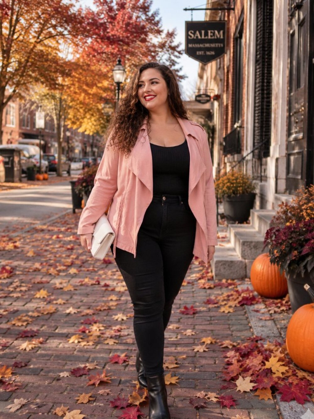 Torrid Pink Drape Front Moto Jacket Size 3 Plus Size Waterfall Open Front